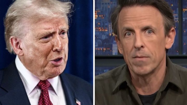 Trump exige a NBC que despida al presentador Seth Meyers por bromear sobre sus vínculos con Epstein