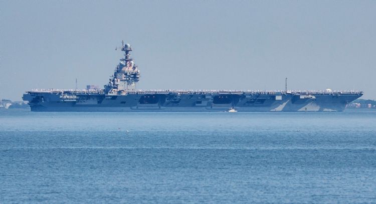 Portaaviones estadunidense llega al Caribe en importante despliegue cerca de Venezuela