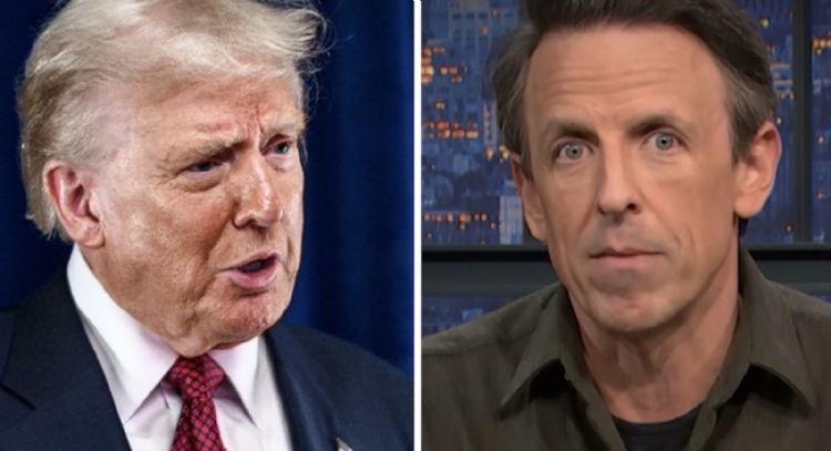 Trump exige a NBC que despida al presentador Seth Meyers por bromear sobre sus vínculos con Epstein