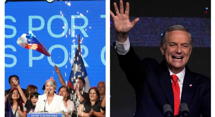 El ultraderechista Kast y la comunista Jara pasan a la segunda vuelta presidencial de Chile