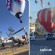 Globos aerostáticos aterrizan de emergencia en bulevares de León (Videos)