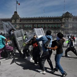FGJCDMX investiga a cinco detenidos en marcha de Generación Z por tentativa de homicidio