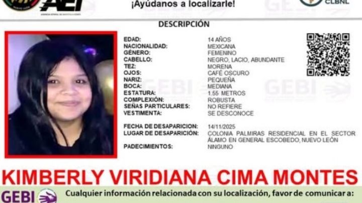 Kimberly, de 14 años, salió de su casa y no volvió: investigan pista sobre usuario en Roblox