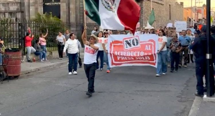 Protestas en Guanajuato frenan el acueducto Solís–León, clave del Plan Nacional Hídrico