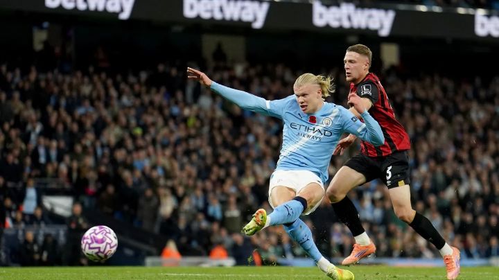 Manchester City gana 3-1 al Bournemouth; Haaland anota doblete