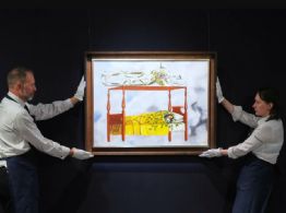 "El sueño" de Frida Kahlo se subasta en 54.7 mdd; la obra más cara de una artista femenina