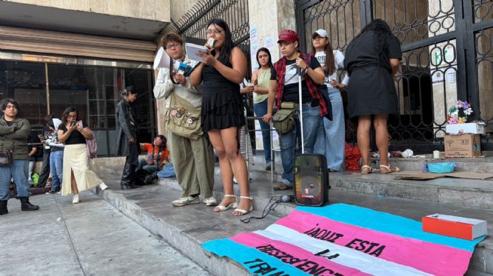 Protesta en Congreso de Chiapas: personas trans exigen ley de identidad de género y derechos básicos