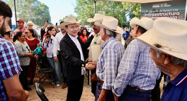 Con el respaldo de la Presidenta fortalecemos la infraestructura hidroagrícola: Gobernador Durazo