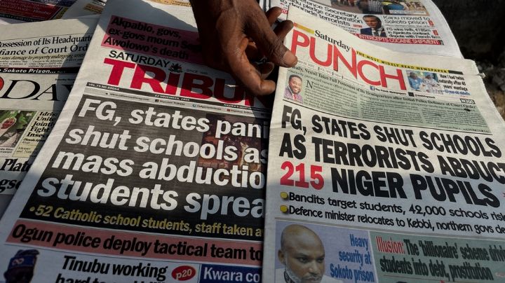 Organizaciones religiosas cifran en más de 300 los alumnos secuestrados en el oeste de Nigeria