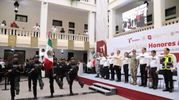 Reconoce gobernador al equipo de Protección Civil y a Servicios Aéreos de Tamaulipas