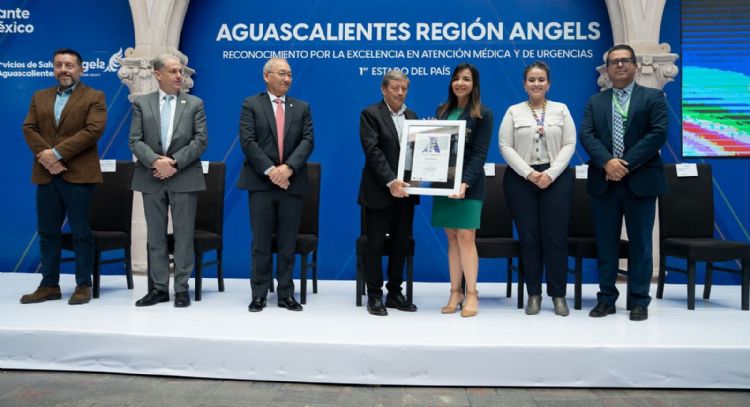 Aguascalientes, primer y único estado en recibir reconocimiento internacional en urgencias médicas