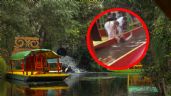 Foto ilustrativa de la nota titulada: Turista extranjera cae a canal en trajinera de Xochimilco y logran rescatarla a tiempo (VIDEO)