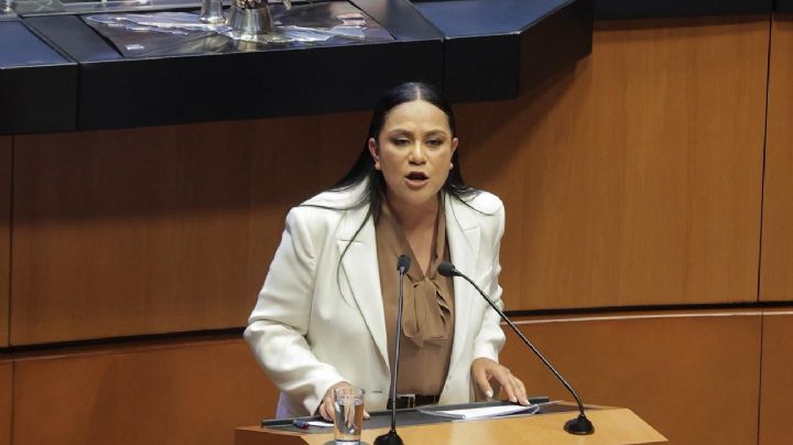 Ariadna Montiel celebra reducción de pobreza ante Senado; oposición cuestiona datos