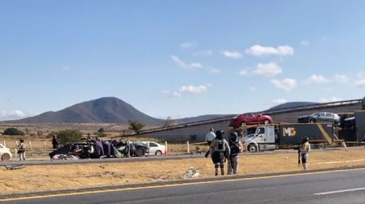 Choque en autopista Salamanca-León deja 11 fallecidos; dos eran menores