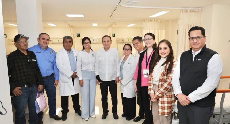 Gobernador Durazo construye Primer Hospital Universitario del país; supervisa llegada de equipamiento
