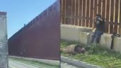 Foto ilustrativa de la nota titulada: Dos mujeres migrantes caen al intentar cruzar muro entre México y EU (Video)