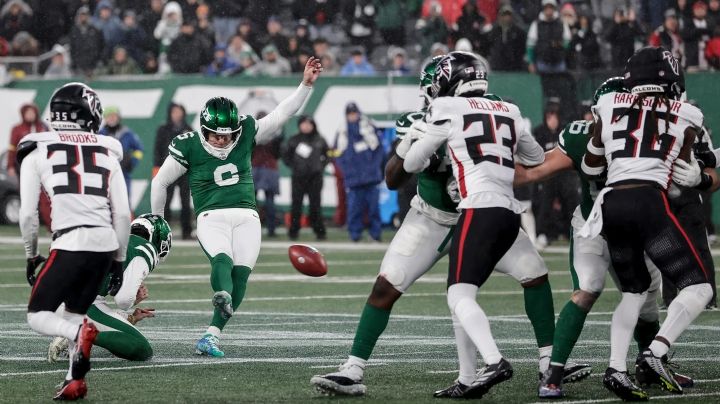 Jets vencen 27-24 a Falcons con gol de campo de 56 yardas de Nick Folk en la última jugada (Video)
