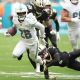 Los Dolphins superan 21-17 a los Saints y consiguen su tercera victoria consecutiva