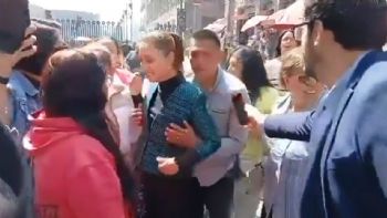 Claudia Sheinbaum fue víctima de acoso sexual en el Centro Histórico (Video)