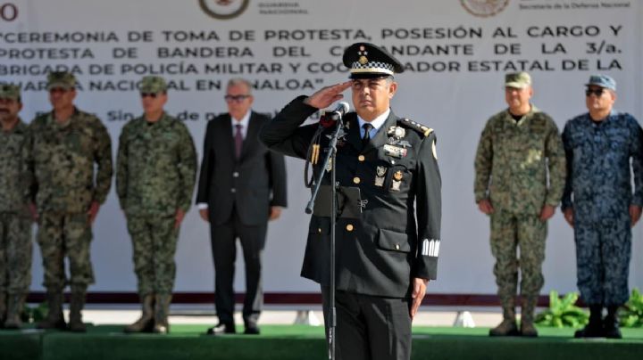 Nombran nuevo mando de la Guardia Nacional en Sinaloa