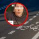 Conductora extranjera invade ciclovía en CDMX y su acompañante agrede a ciclista