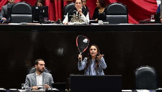 Paola Longoria se queja de reducción al deporte, pero no cuestiona excesos de la Conade