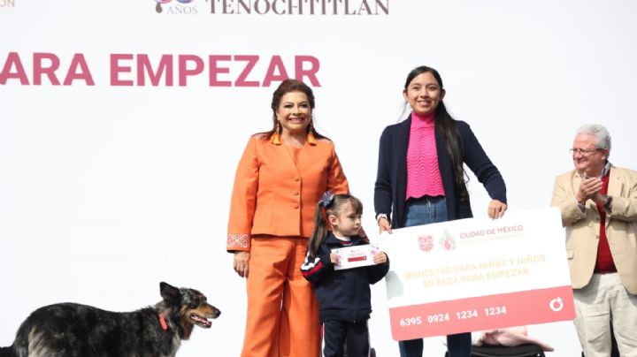Entregan 40 mil apoyos del programa Mi Beca para Empezar en la CDMX