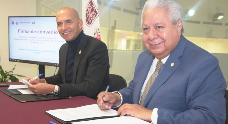 El C5 podrá ver cámaras de comercios afiliados a la Canaco en la CDMX