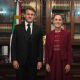 Claudia Sheinbaum y Emmanuel Macron se reúnen en privado en Palacio Nacional