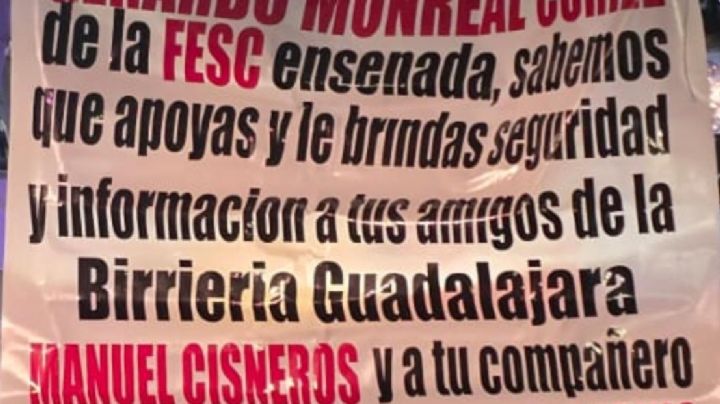 En menos de 24 horas, dejan 4 narcomantas en Ensenada, BC; mencionan a Manuel Cisneros