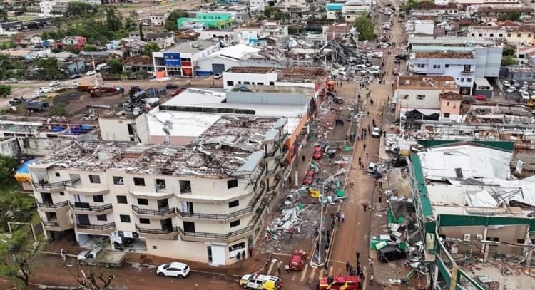 Tornado en Brasil deja seis muertos y más de 400 heridos (Videos)