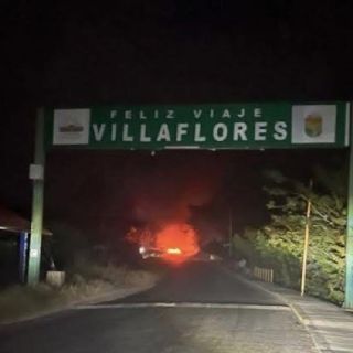 Noche violenta en Chiapas: enfrentamientos, vehículos incendiados y bloqueos en Villaflores