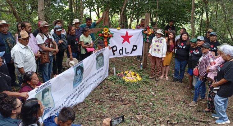 Rinden homenaje en Guerrero a Lucio Cabañas, fundador del Partido de los Pobres