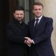 Zelenskyy se reúne con Macron en París mientras avanzan negociaciones de paz
