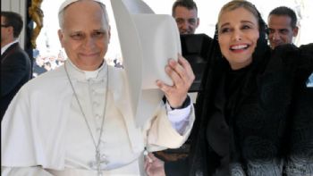 Gobernadora de Chihuahua participa en la audiencia con el Papa León XIV