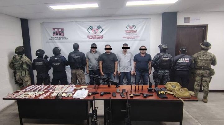 Caen integrantes del Cártel de Sinaloa en Chiapas; se hacían pasar por policías para delinquir