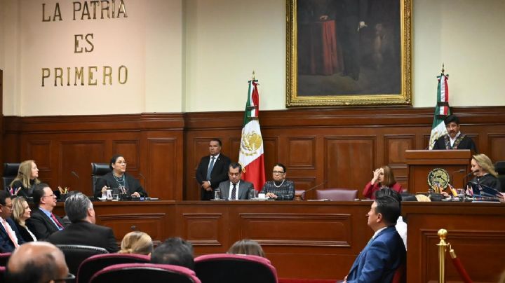 En medio de críticas a sus antecesores, Hugo Aguilar rinde su primer informe en la SCJN