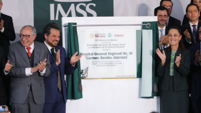 A ocho años del terremoto de 2017, reabren hospital regional del IMSS en Puebla