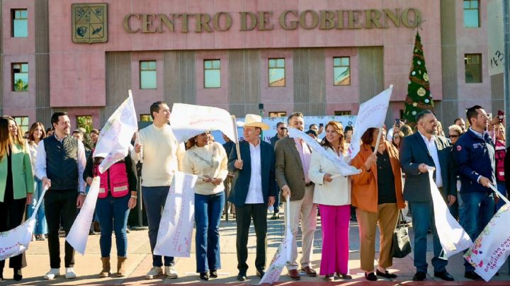 Gobernador Durazo inicia Operativo Navideño con más de 250 mil apoyos para familias