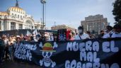 Foto ilustrativa de la nota titulada: Marcha de la Generación Z sólo reunió a 300 personas, según el Gobierno de la CDMX