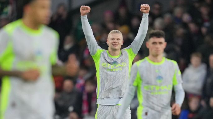 Manchester City golea 3-0 al Crystal Palace y recorta distancia con el Arsenal en la tabla general