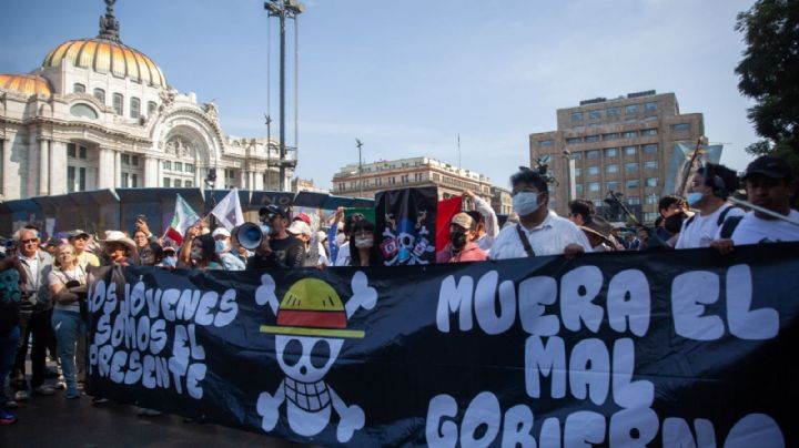 Marcha de la Generación Z sólo reunió a 300 personas, según el Gobierno de la CDMX