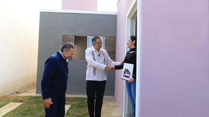 INFONAVIT ENTREGA VIVIENDAS DEL BIENESTAR  A FAMILIAS DE TAMAULIPAS
