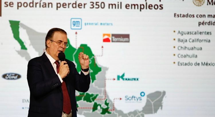 “No hay piso parejo”: Ebrard asegura que paquete arancelario busca cuidar 350 mil empleos mexicanos