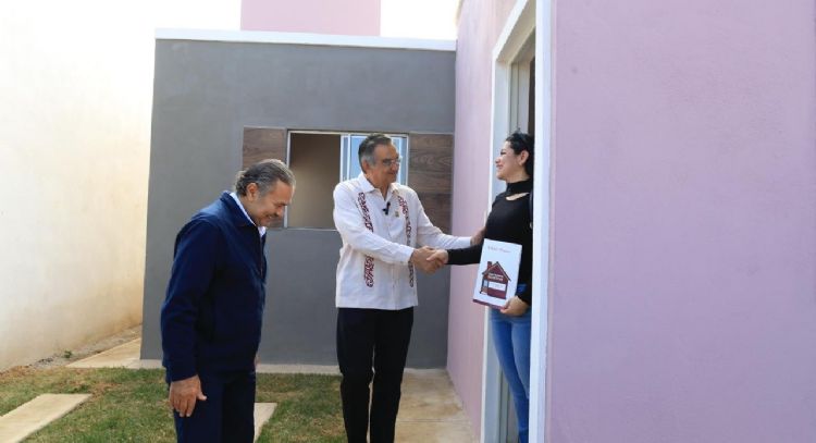 INFONAVIT ENTREGA VIVIENDAS DEL BIENESTAR  A FAMILIAS DE TAMAULIPAS