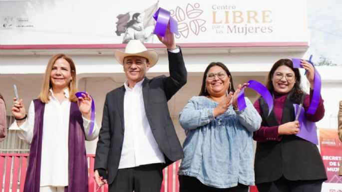 Sheinbaum y Alfonso Durazo, gobernador de Sonora concretan acciones para empoderar a las mujeres