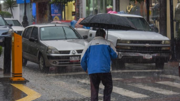 Alerta por frío y lluvias fuertes con posible granizo el miércoles en estas entidades