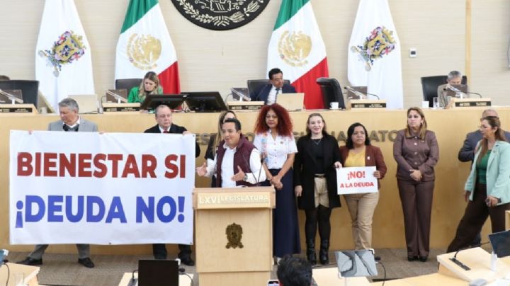 Entre protestas, Congreso de Guanajuato aprueba contratar deuda por 8 mil millones de pesos