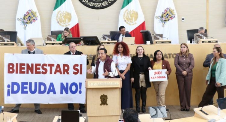Entre protestas, Congreso de Guanajuato aprueba contratar deuda por 8 mil millones de pesos