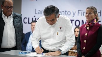Consolida Tamaulipas su competitividad; lanza Clúster Automotriz